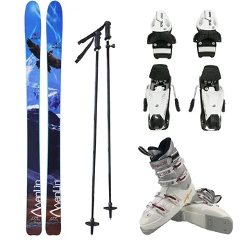 комплект карбоновых лыж snow binding snow boots обувь высокого Качества Normal Norml ski adult Speed ski