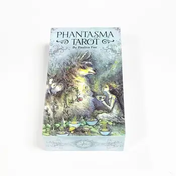 (Оригинальный размер) Набор карт Phantasma Tarot 78 Leaf 7x12 см