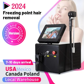 Профессиональный аппарат для лазерной эпиляции с высокой мощностью 2000 Вт и 808 диодами, безболезненное постоянное удаление волос с температурой замерзания